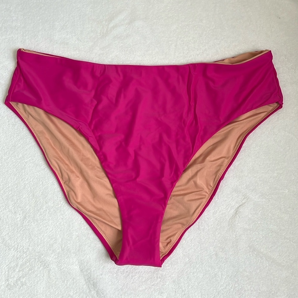J.Crew Women’s High Waisted Bikini Bottoms Size 2X